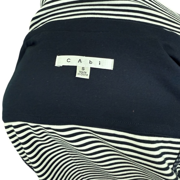 CAbi Life Blazer Nautical Navy & White Stripe Small - Picture 7 of 11